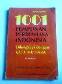 Image of 1001 Himpunan Peribahasa Indonesia