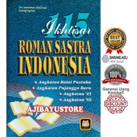 Image of 15 Ikhtisar Roman Sastra Indonesia