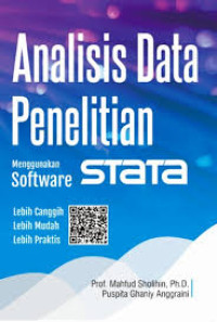 Image of ANALISIS DATA PENELITIAN : menggunakan software STATA