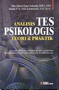 Image of Analisis Tes Psikologi Teori dan Praktik