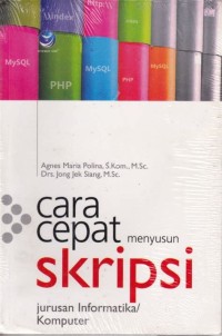 Image of Cara Cepat menyusun Skripsi