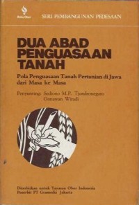 Image of Dua Abad Penguasaan Tanah