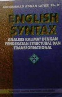 Image of English Syntax