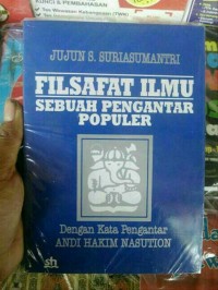 Image of Filsafat Ilmu Sebuah Pengantar Populer