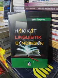 Image of Hakikat Linguistik Bandingan