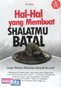 Image of Hal-Hal Yang Membuat Shalatmu Batal