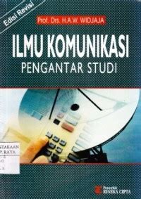 Image of Ilmu Komunikasi Pengantar Studi