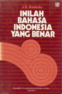 Image of Inilah Bahasa Indonesia yang Benar