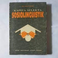 Image of Kapita Selekta Sosiolinguistik