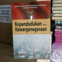 Image of Kependudukan Dan Kewarganegaraan