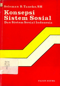 Image of Konsepsi Sistem Sosial dan Sistem Sosial Indonesia