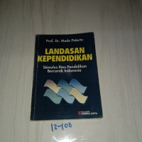 Image of Landasan Kependidikan Stimulus Ilmu Pendidikan