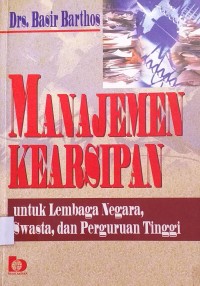 Image of Manajemen Kearsipan