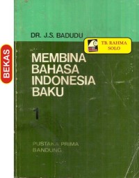Image of Membina Bahasa Indonesia Baku