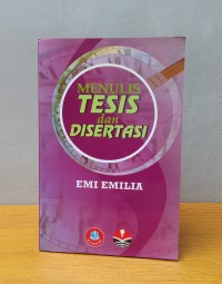 Image of Menulis Tesis Dan Disertasi