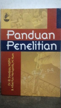 Image of Panduan Penelitian