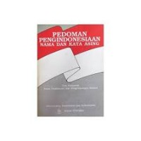 Image of Pedoman Penindonesiaan Nama Dan Kata Asing
