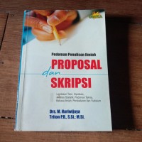 Image of Pedoman Penulisan Ilmiah Proposal Dan Skripsi