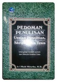 Image of Pedoman Penulisan Usulan Penelitian, Skripsi, dan Tesis