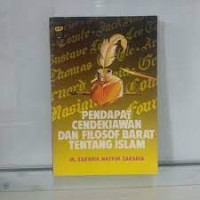 Image of Pendapat Cendekiawan dan Filosof Barat tentang Barat