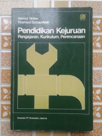Image of Pendidikan Kejuruan Pengajaran,Kurikulum,Perencanaan