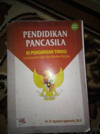 Image of Pendidikan Pancasila Di Perguruan Tinggi