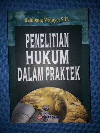 Image of Penelitian Hukum Dalam Praktek