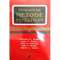 Image of Pengantar Metode Penelitian