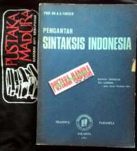 Image of Pengantar Sintaksis Indonesia