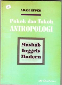 Image of Pokok dan Tokoh Antropologi