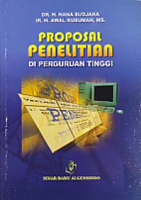 Image of Proposal Penelitian Di Perguruan Tinggi