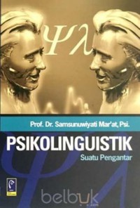 Image of Psikolinguistik Suatu Pengantar