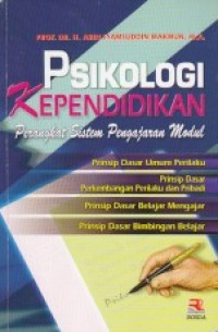 Image of Psikologi Kependidikan: Perangkat Sistem Pengajaran Modul