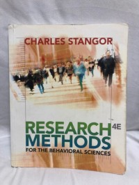 Image of Research Method For The Behavioral Sciences