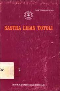 Image of Sastra Lisan Totoli
