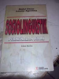Image of Sosiolinguistik ; perkenalan awal edisi revisi