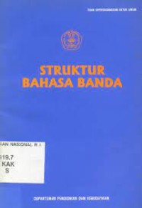 Image of Struktur Bahasa Banda