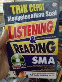 Image of Trik Cepat Menyelesaikan Soal Listening & Reading SMA