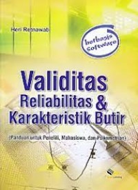 Image of Validitas, Reliabilitas & Karakteristik Butir